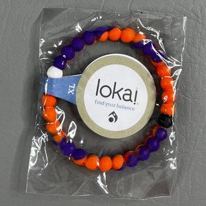 Lokai Bracelet Purple & Orange New In Package Clemson Tigers Phoenix Suns